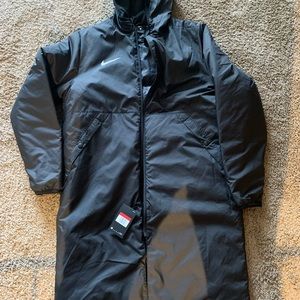 Men’s Large Nike Black Parka